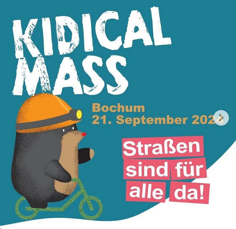 Kidical Mass Bochum – Am 21. September