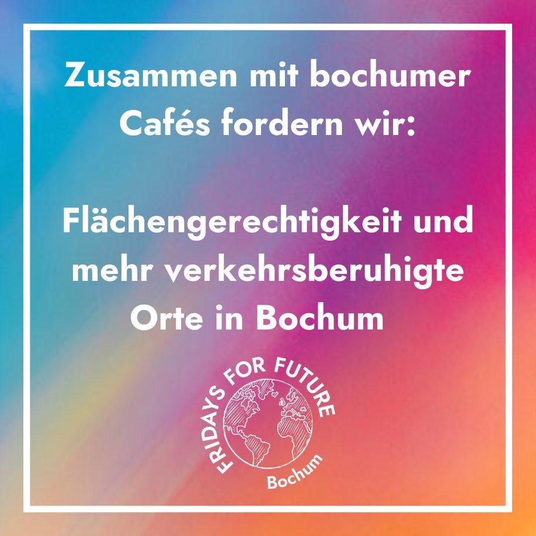 Fridays for future: Kaffee-Blockade auf der Herner Straße